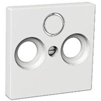 ELSO centrale plaat WDE002445 antennemast. 3Loch wit 1 stuk(s) - thumbnail