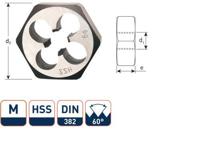 Rotec HSS Zeskante Snijmoeren DIN 382 Metrisch M30 - 3703000 - thumbnail