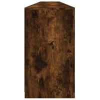 Dressoir met LED-verlichting 283,5x37x67 cm gerookt eikenkleur - thumbnail