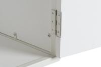 Wandtafel DKD Home Decor Wit Metaal Spar 120 x 35 x 90 cm - thumbnail