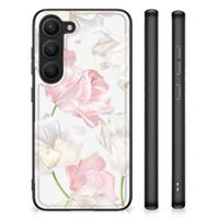 Samsung Galaxy S23 Bloemen Hoesje Lovely Flowers - thumbnail