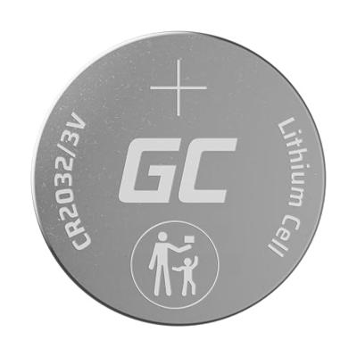 Green Cell CR2032 Lithium knoopcellen 3V lithiumbatterij batterij in originele blisterverpakking 5 stuks (batterijen afzonderlijk verwijderbaar)