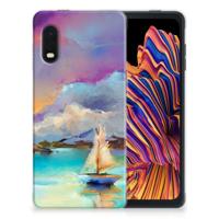 Smartphone hoesje Samsung Xcover Pro Boat - thumbnail