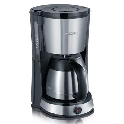 Severin KA9572 Koffiezetapparaat met Thermoskan en Beker Zwart/RVS