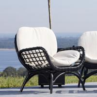 Nohr Outdoor Loungestoel 'Britini' Wicker - thumbnail