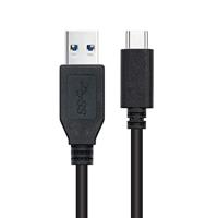 NANOCABLE 10.01.4002 USB-kabel 3.1, Gen2 10 Gbit/s 3A, USB-C/M-A/M, zwart, 2 m - thumbnail