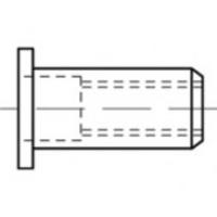 TOOLCRAFT TO-5455311 Popmoer M4 500 stuk(s) - thumbnail