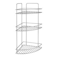 Metaltex Reflex Badkamerrek 3 Etages 23x23x53 cm Zilver - thumbnail