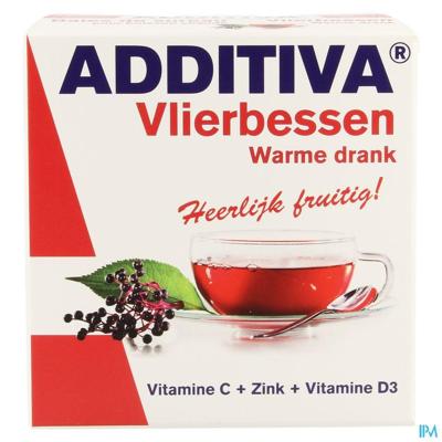 Additiva Vlierbessen Warme Drank Zakje 10
