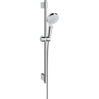 Hansgrohe Crometta glijstangset m. handdouche ø10cm - m. 3 straalsoorten 72cm - m. doucheslang chroom 27353400 - thumbnail