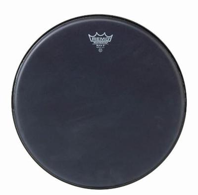 Remo BX-0814-10 Emperor X Black Suede 14 inch snaredrumvel dot - thumbnail