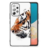 Kleurrijke Telefoonhoesje Samsung Galaxy A53 Watercolor Tiger - thumbnail