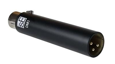 SE Electronics DM1 Dynamite Black inline microfoon voorversterker SE Electronics DM1 Dynamite Black inline microfoon voorversterker