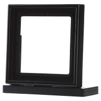 Jung LS981SW Afdekking Frame 1-voudig Zwart 1 stuk(s) - thumbnail