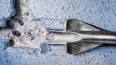 Bosch Accessoires Vleugel-/kanaalbeitel SDS-plus 250 x 22 mm 1st - 2608690007 Bosch Accessoires Vleugel-/kanaalbeitel SDS-plus 250 x 22 mm 1st - 2608690007