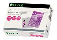 Leitz Eva lamineerhoes ft 65 x 95 mm, 250 micron (2 x 125 micron), pak van 100 stuks - thumbnail