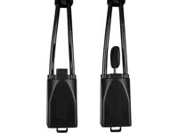 Calima Stuurvergrendeling Mobiel inzetbaar Zwart/rood - thumbnail