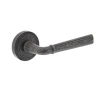 Intersteel Deurkruk Bellevue op rozet - oud grijs - thumbnail