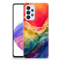 Smartphone hoesje Samsung Galaxy A53 5G Watercolor Dark - thumbnail