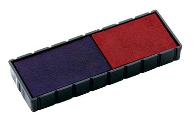 Stempelkussen Colop E/12/2 blauw en rood
