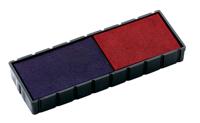 Stempelkussen Colop E/12/2 blauw en rood - thumbnail