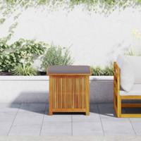 Kussenbox voor buiten 60x50x61 cm massief acaciahout - thumbnail
