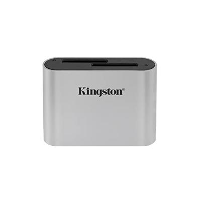 Kingston Technology USB3.2 Gen1 Workflow SDHC/SDXC UHS-II kaartlezer met twee sleuven