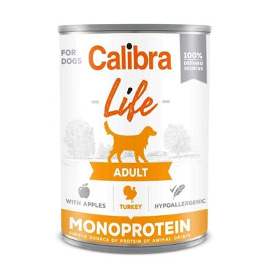 CALIBRA Dog Life Adult Turkey with apples - natvoer voor honden - 400g