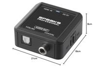 SpeaKa Professional Audio Converter [HDMI - Coaxiaal, Toslink] - thumbnail