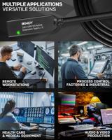 LINDY USB-kabel USB 3.2 Gen1 (USB 3.0 / USB 3.1 Gen1) USB-A stekker, USB-C bus 10.00 m Zwart 43376 - thumbnail