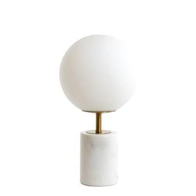 Light & Living Design tafellampMedina wit met goud 47cm - 1874226