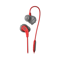 JBL ENDURRUNRED Endurance Run Zweetbestendige in-ear sporthoofdtelefoon met kabel rood - thumbnail