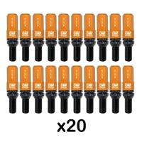 Schroevenkit OMP OMPS09971210 28 mm Oranje M12 x 1,25 - thumbnail