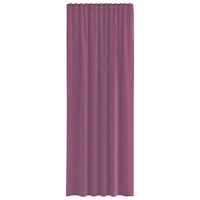 Gordijnen voile met lussen 2 st 140x140 cm koningsblauw
