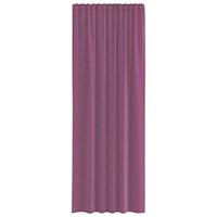 Gordijnen voile met lussen 2 st 140x140 cm koningsblauw - thumbnail