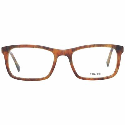 Heren Brillenframe Police VPL262N52763M Oranje Ø 52 mm