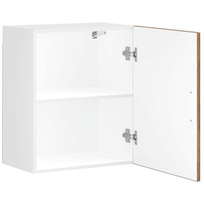 Keukenwandkast Porto bewerkt hout oud houtkleurig Keukenwandkast Porto bewerkt hout oud houtkleurig