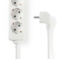 Nedis exso315f1wt stekkerdoos beschermend contact 3-weg 1,5 m wit - thumbnail
