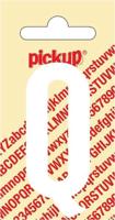 Plakletter Nobel Sticker witte letter Q Pickup - Pickup - thumbnail