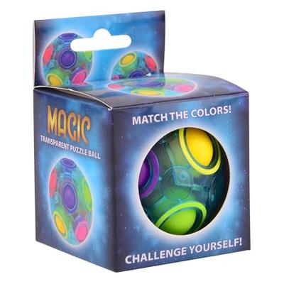 Johntoy transparante magische puzzelbal