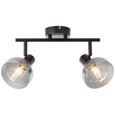 Brilliant Design plafondlampReflekt 2-lichts zwart - 82713/06