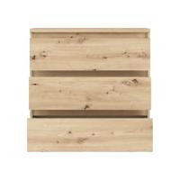 CHELSEA ladekast 3 laden - 77,2 cm - Artisanaal eiken decor - thumbnail