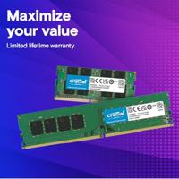 Crucial CT32G4SFD832A Werkgeheugenmodule voor laptop DDR4 32 GB 1 x 32 GB 3200 MHz 260-pins SO-DIMM CL22 CT32G4SFD832A - thumbnail