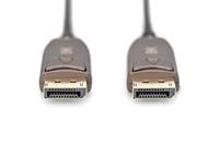 Digitus AK-340107-300-S DisplayPort-kabel DisplayPort / Glasvezel Aansluitkabel DisplayPort-stekker, DisplayPort-stekker 30.00 m Zwart 8K UHD - thumbnail