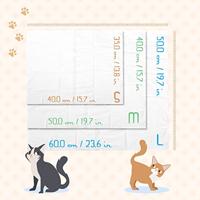 Nobleza kattenbakzakken - Maat L - 50x60 cm - 12 stuks - thumbnail