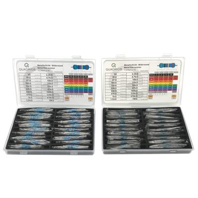 Quadrios 2109P138 2109P138 Metaalfilmweerstand assortiment Axiaal bedraad 1 % 800 stuk(s)