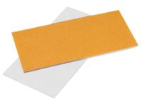 Fix-o-moll viltglijder 20x10cm wit - thumbnail