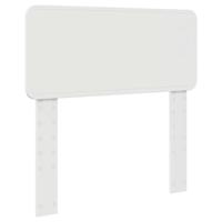 Bedframe met hoofdeinde met lade Wit 75 x 190 cm Bewerkt hout - thumbnail