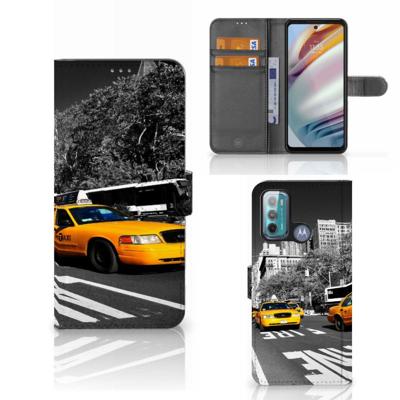 Motorola Moto G60 | Flip Cover | New York Taxi