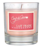 Coup De Coeur Lait Fraise Scented Candle 200 g Kaarsen - thumbnail